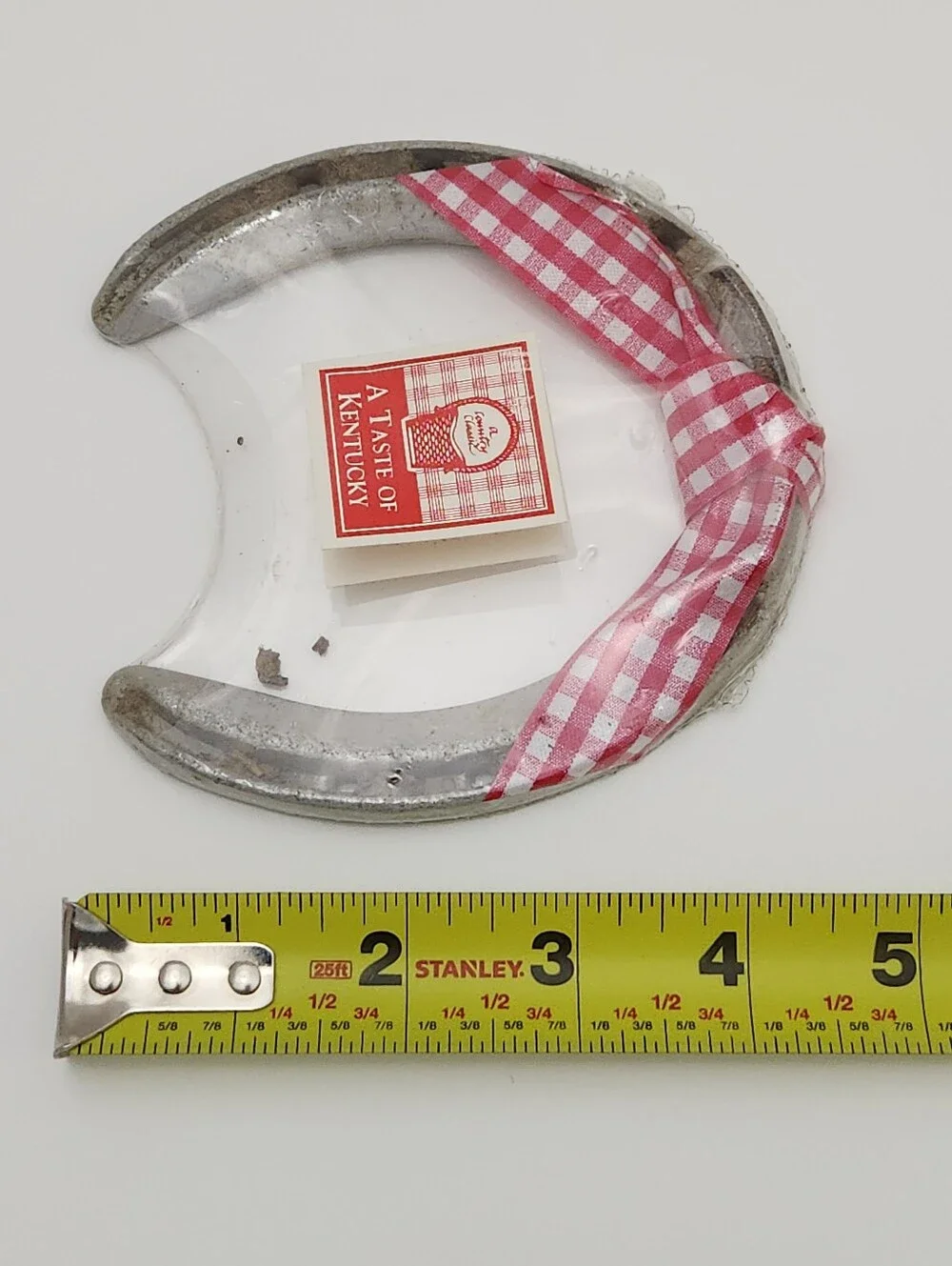 Churchhill Downs Horseshoe Kentucky Collectible Horse Decor Rustic Farmhouse